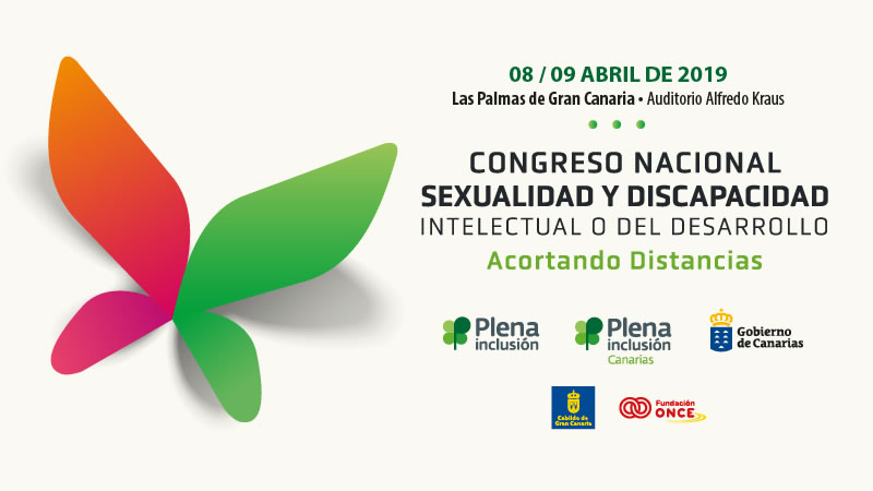 Cartel del Primer Congreso Nacional Sexualidad y Discapacidad Intelectual o del Desarrollo