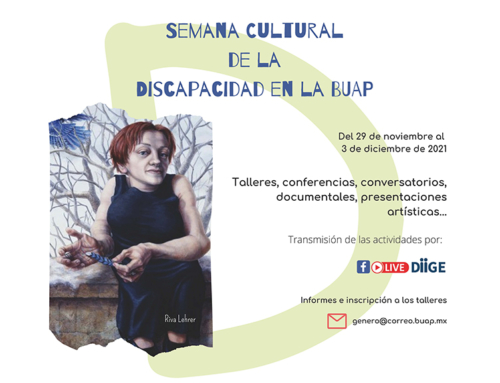 Semana Cultural de la Discapacidad en la BUAP