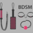 Dibujo representando objetos para la práctica del BDSM